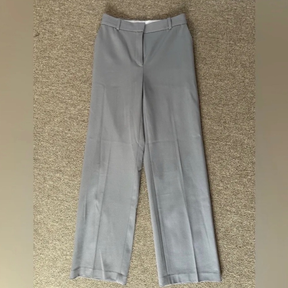Aritzia Babaton “Agency” Paloma Gray high waisted pants Sz 4